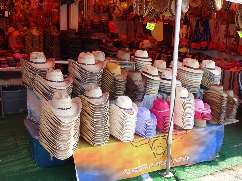 There's never any shortage of available headwear for fans of horse shows or country music at the New York State Fair.