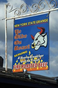 OX ROAST SIGN 17