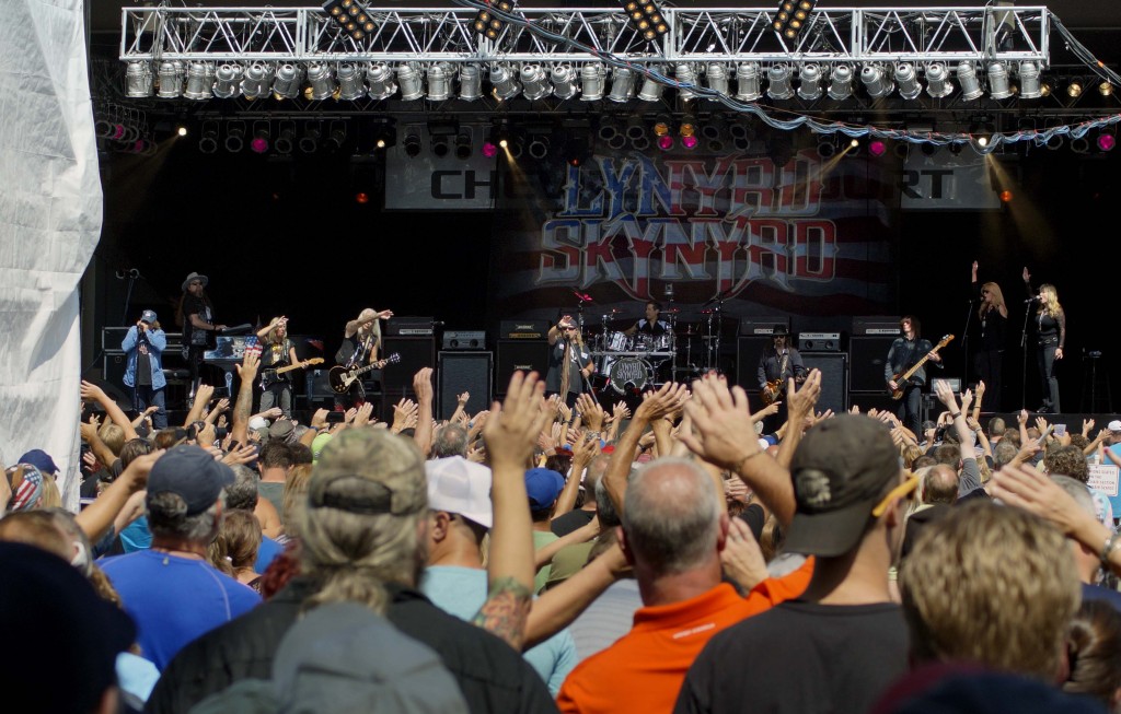 Join the crowd at Chevrolet Court to hear some great music. Check the schedule and plan ahead to get a good spot. Don't forget the Experience Stage as it grows in popularity.