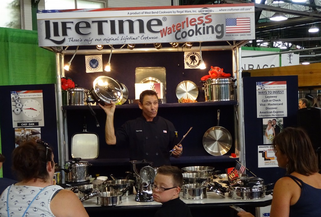 Prepare to stock up as persuasive hawkers demonstrate their wares, seven weeks away at the New York State Fair.